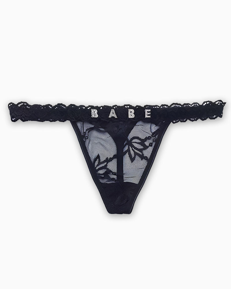 Tanga de Encaje Personalizable