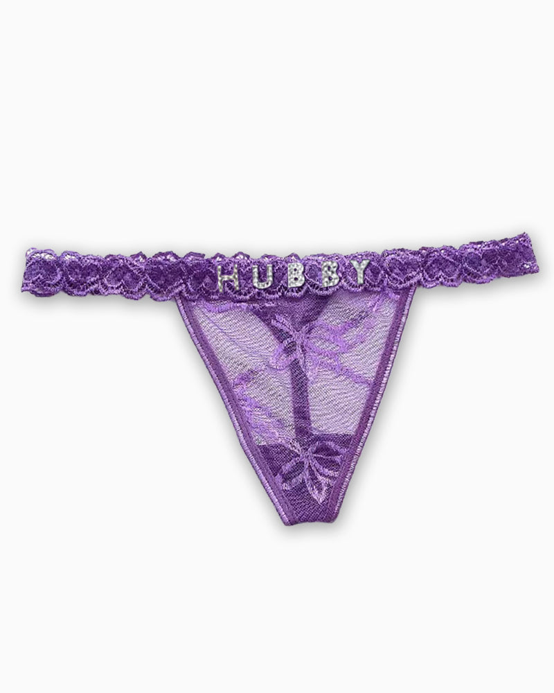 Tanga de Encaje Personalizable