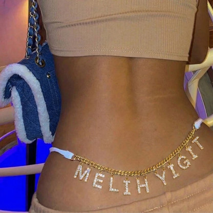Signature Chain Tanga (Kişiselleştirilebilir)