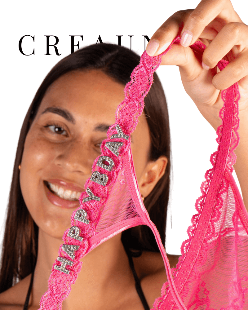 Tanga de Encaje Personalizable