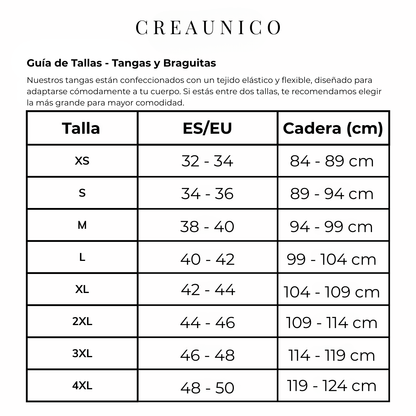 Tanga de Encaje Personalizable