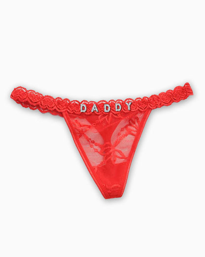 Tanga de Encaje Personalizable